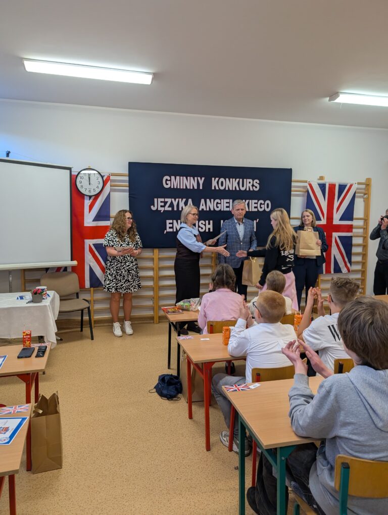 2026.04.22 – Sukces naszej uczennicy w Gminnym Konkursie Języka Angielskiego „English is Fun”